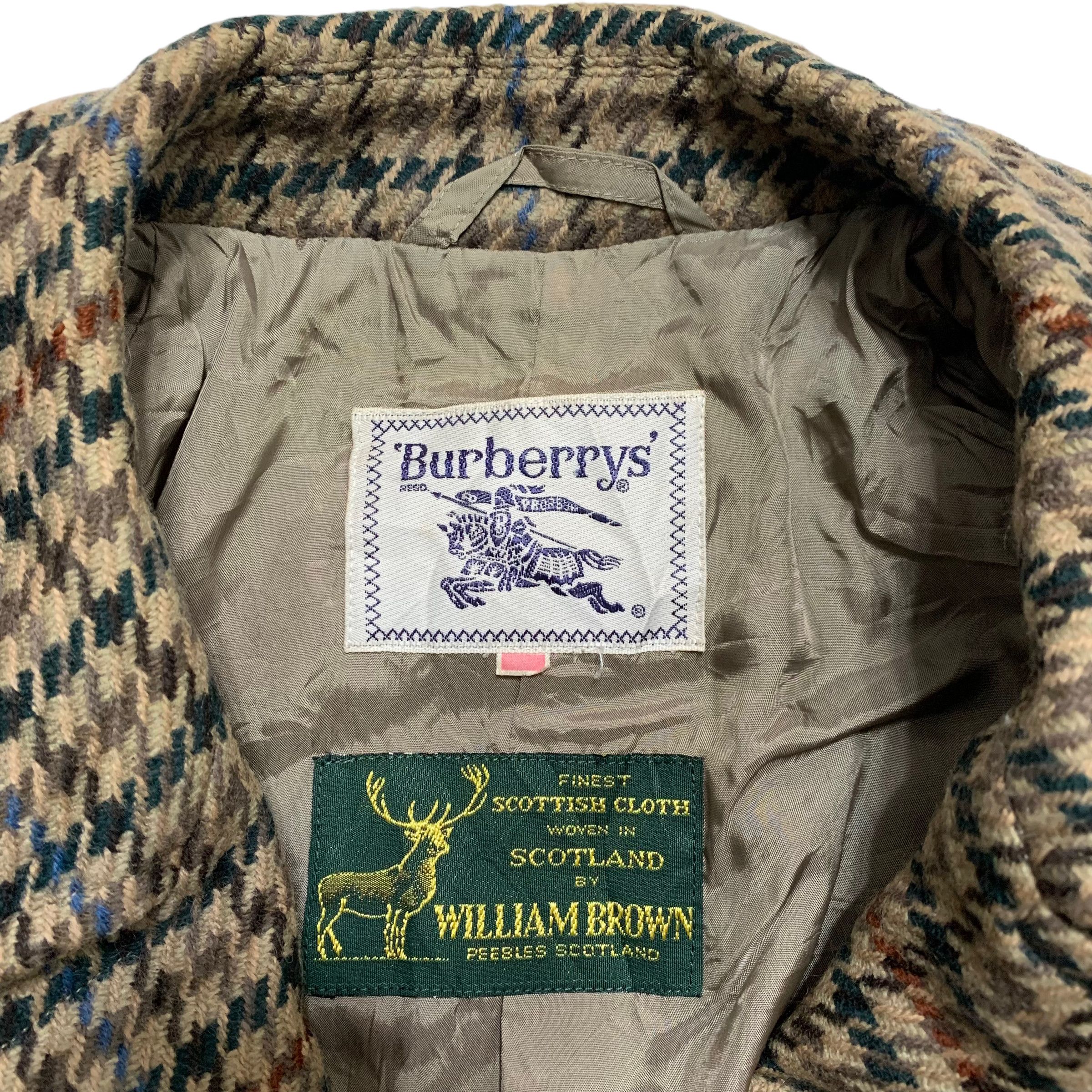 Burberrys x William Brown Houndstooth Jacket - 4