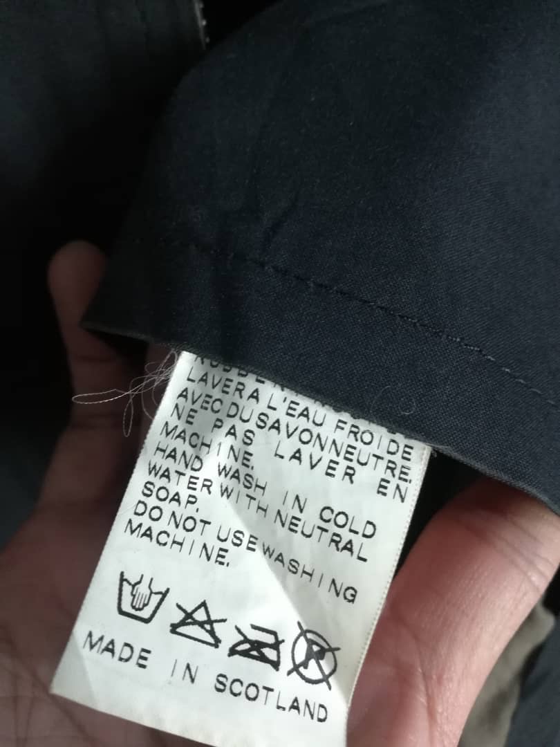 Mackintosh genuine handmade black zipper jacket - 5