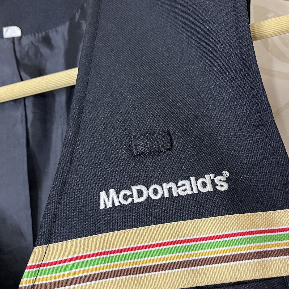 Rare McDonalds Japan Vintage Workers Vest Collector Item - 6