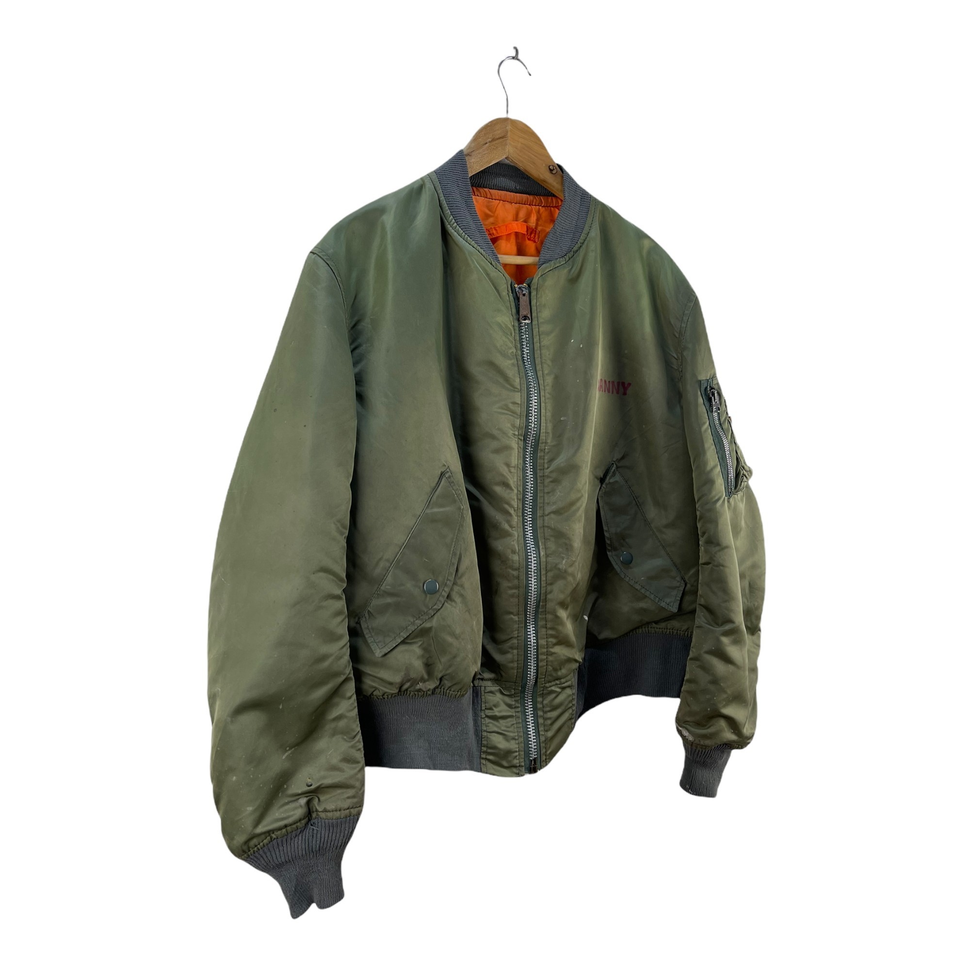Alpha Industries - Vintage Alpha Industries MA-1 Bomber Jacket Reversible - 5