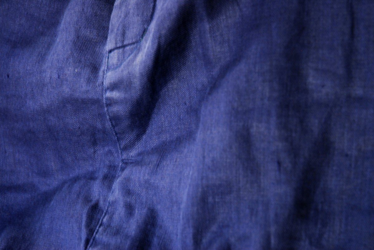 Junya Watanabe - cropped drop crotch linen pants - 5
