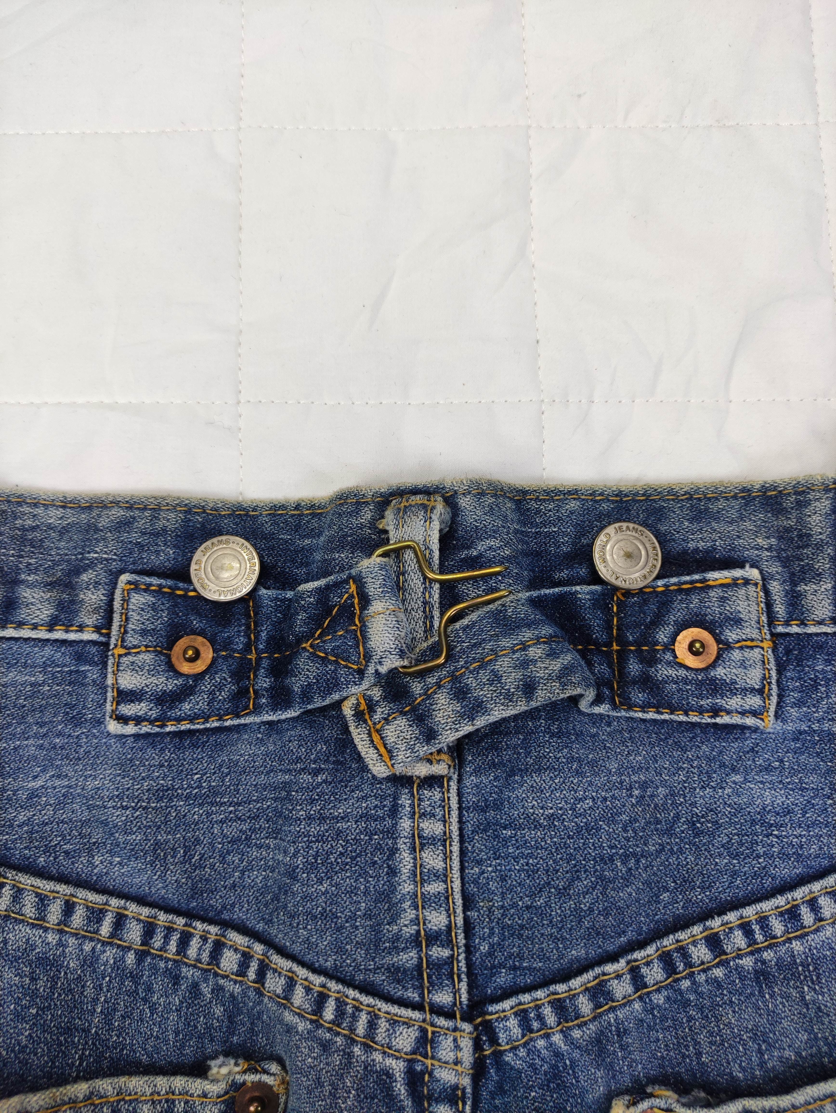 REDLINE🔥Vintage Schott Selvedge Dirty Rusty Denim Jeans - 9