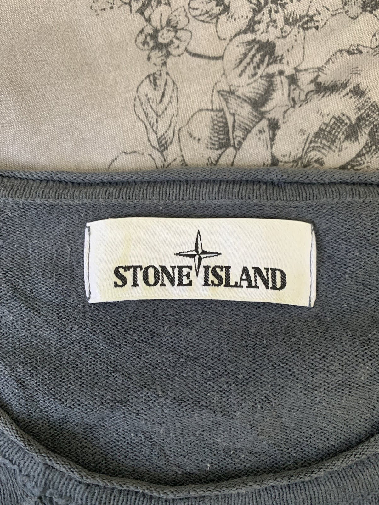 Stone Island Long Sleeve Stripes End Sleeve - 11