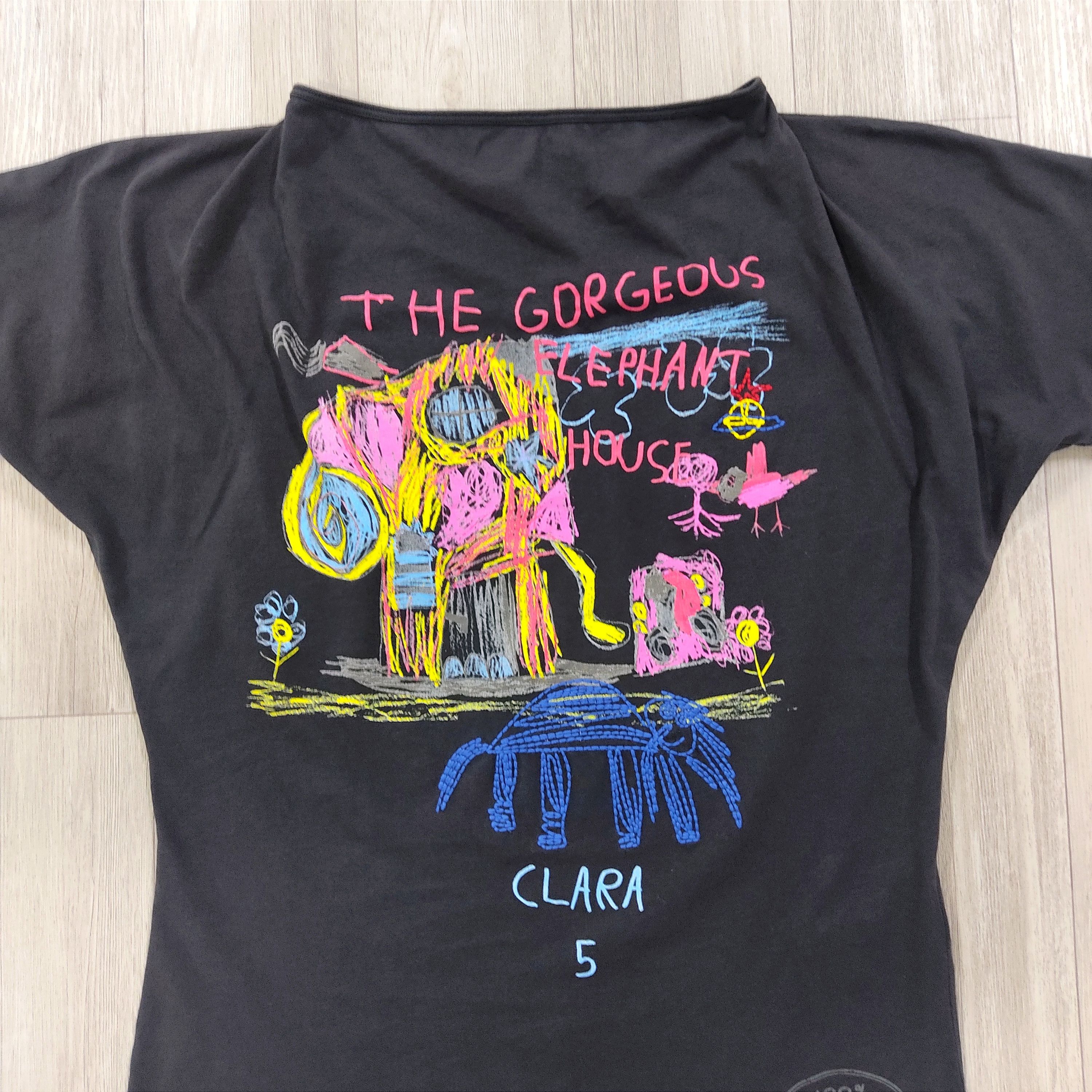 Vivienne Westwood "Gorgeous Elephant House" Clara 5 T-shirt - 7