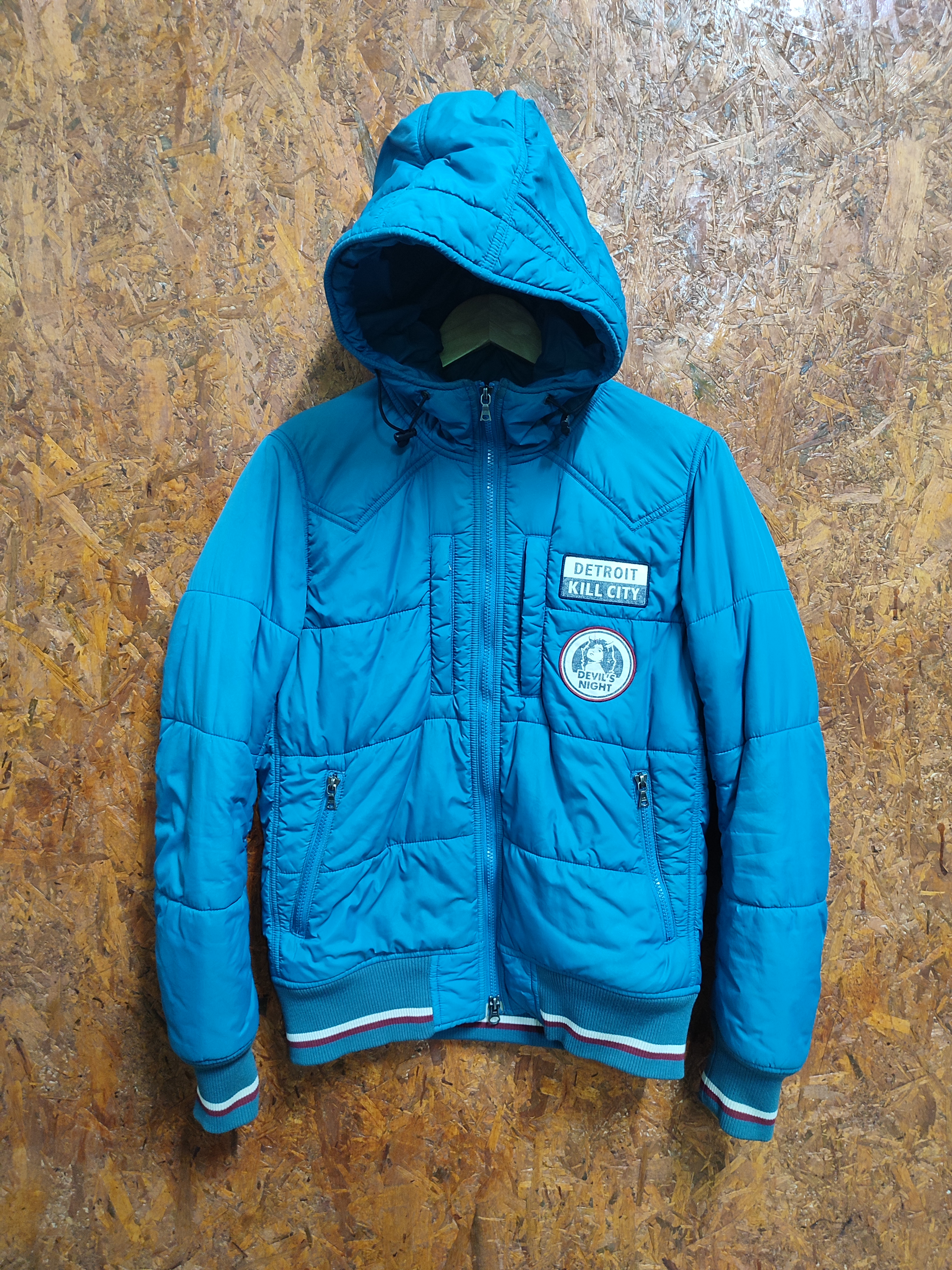 Hysteric Glamour Puffer Jacket Hoodie - 1