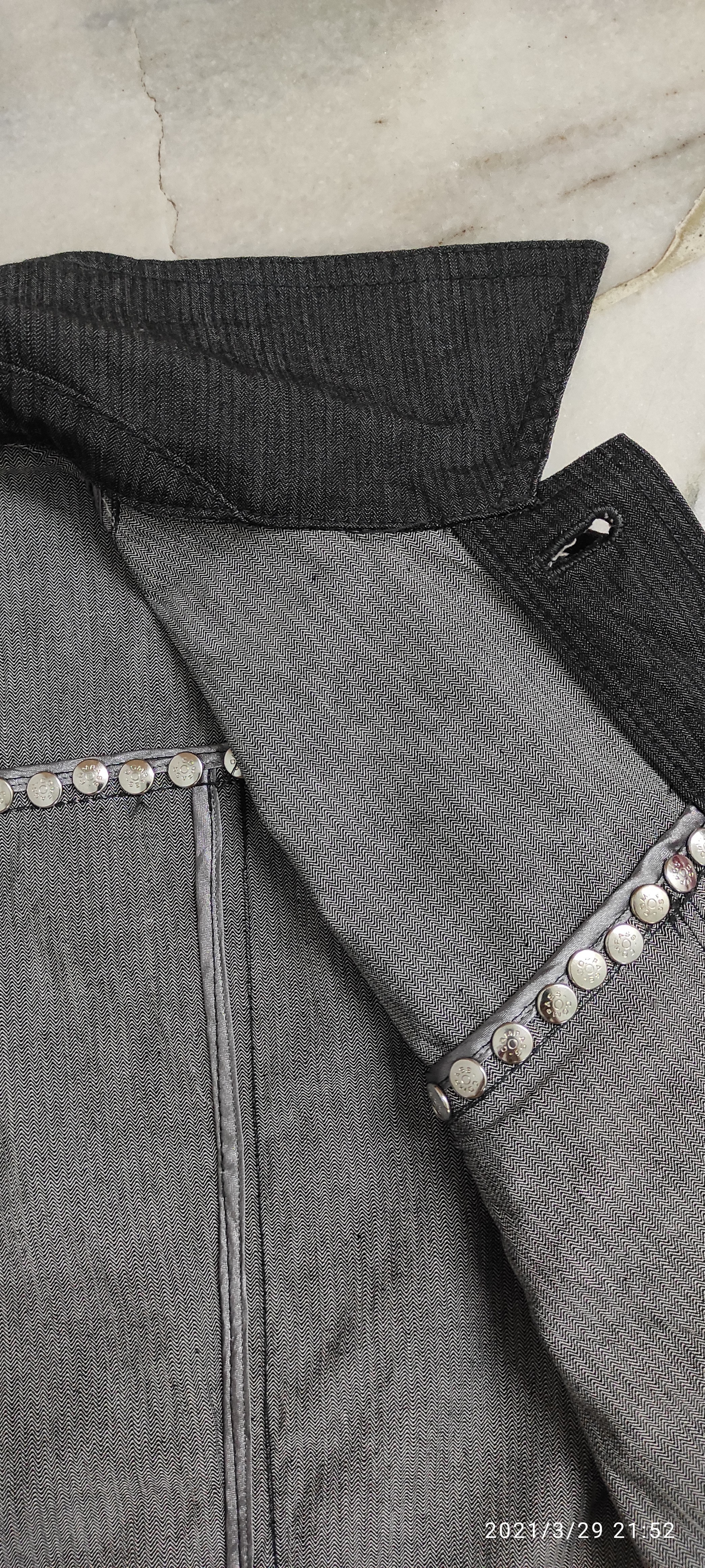 Japanese Brand - Archive Custom Culture Studs denim light Jacket - 11