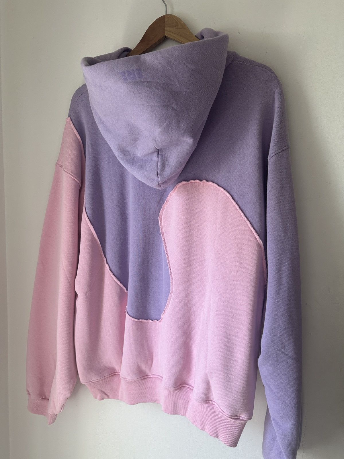 ERL Swirl Wave Purple Pink Hoodie Size XL - 4