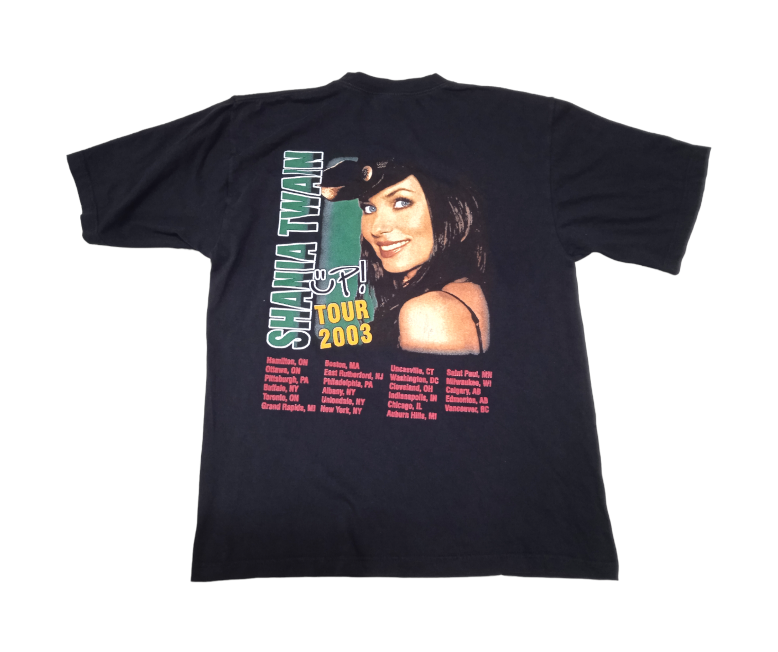 Vintage - Vintage Shania Twain 2003 Rap Tees - 1