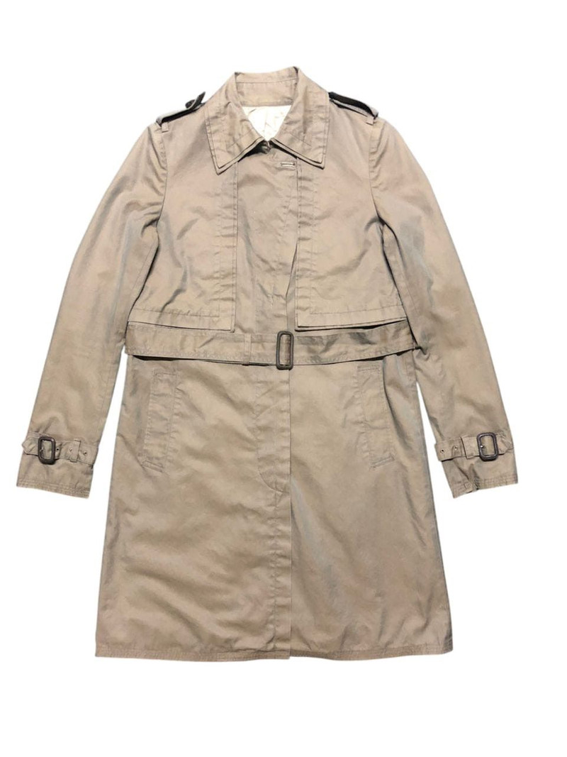 SAMPLE⚡️Miharayasuhiro Belted TrenchCoat Glossy - 1