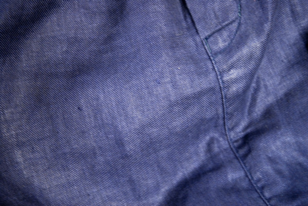 Junya Watanabe - cropped drop crotch linen pants - 3