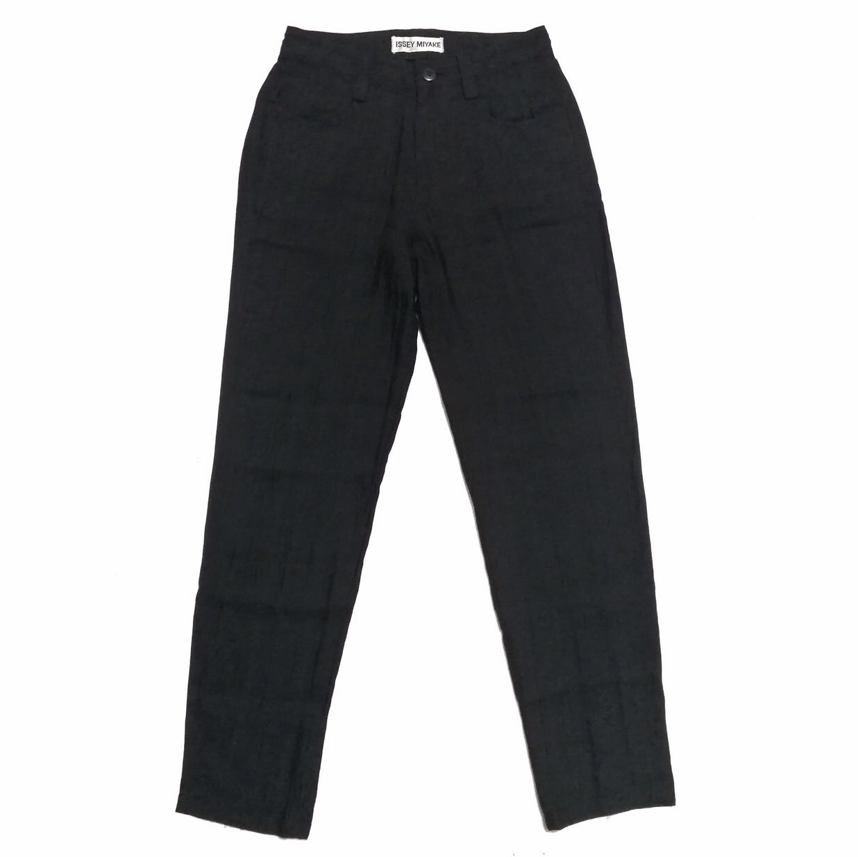 🔥Vintage Issey miyake wrinkles trousers slack black - 1