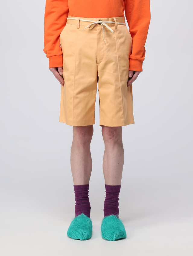 BNWT SS23 MARNI COTTON GABARDINE SHORTS 46 - 1