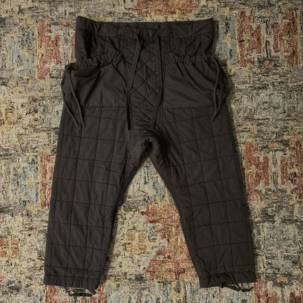 AW23 UCCP Patchwork Quilted Noragi Pant cotton Japan - 1