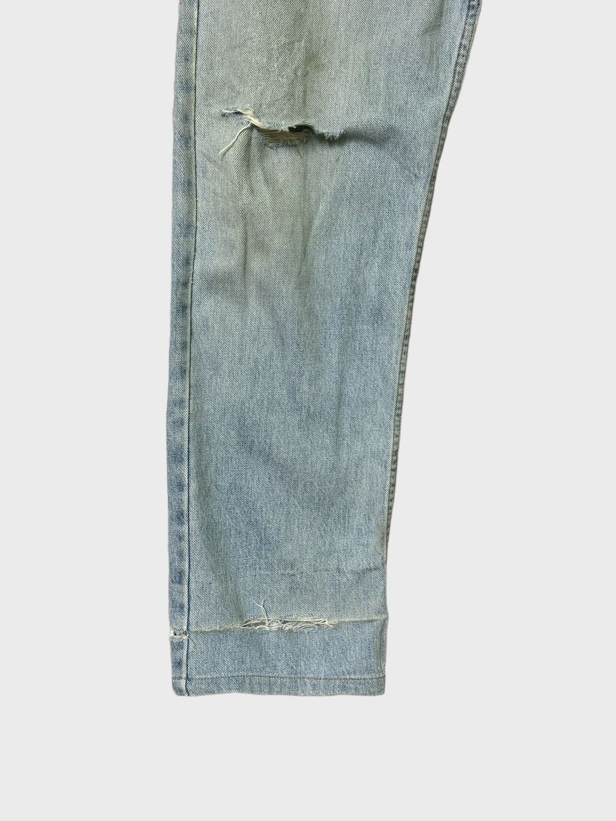 Vintage Levi's 507 Blue Orange Tab Distressed Alter Denims - 8