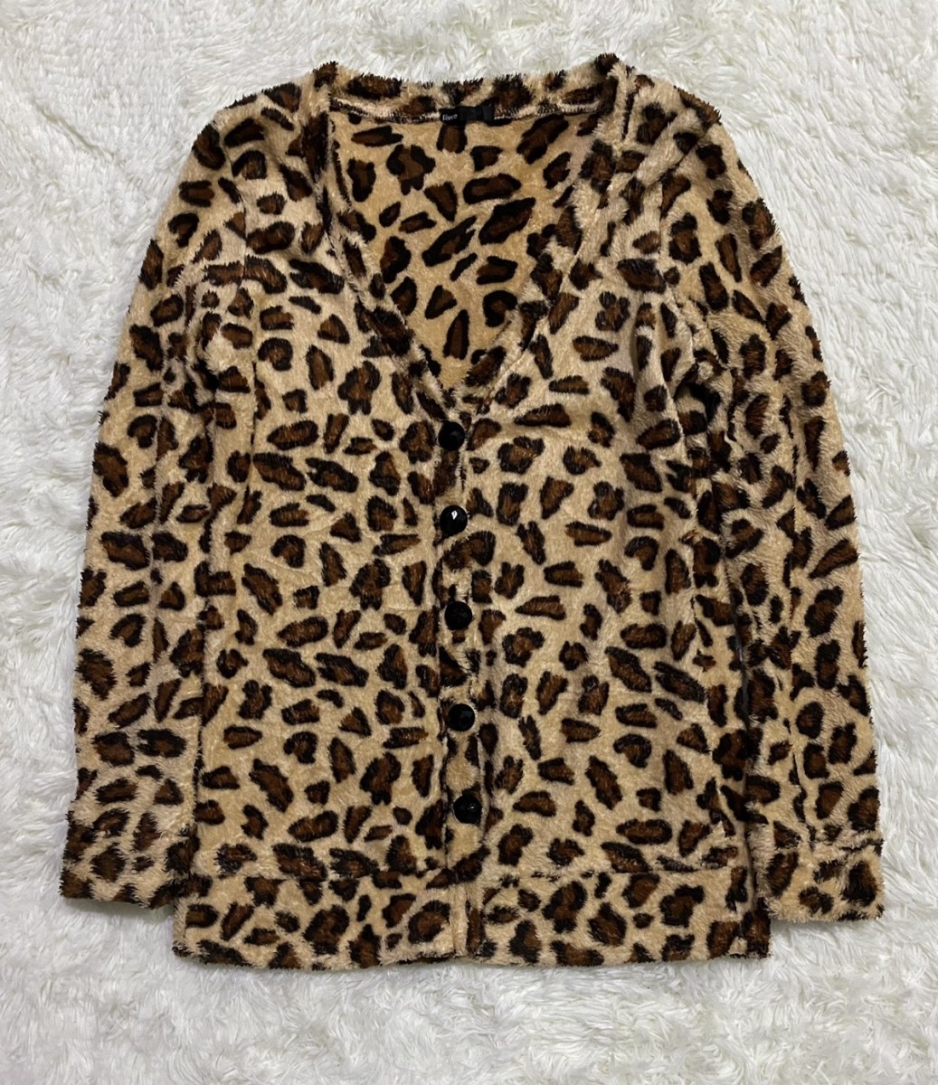 Cardigan - Vence Fleece Leopard Cardigan - 1