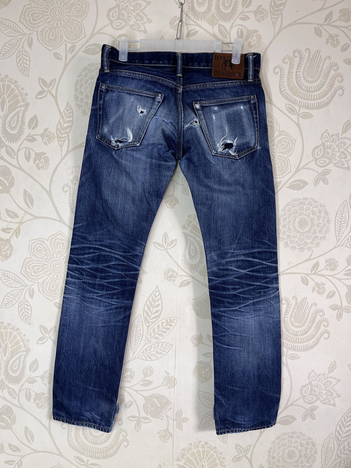 Vintage - Redline Selvedge Hystoric Glamour Denim Jeans Distressed - 3