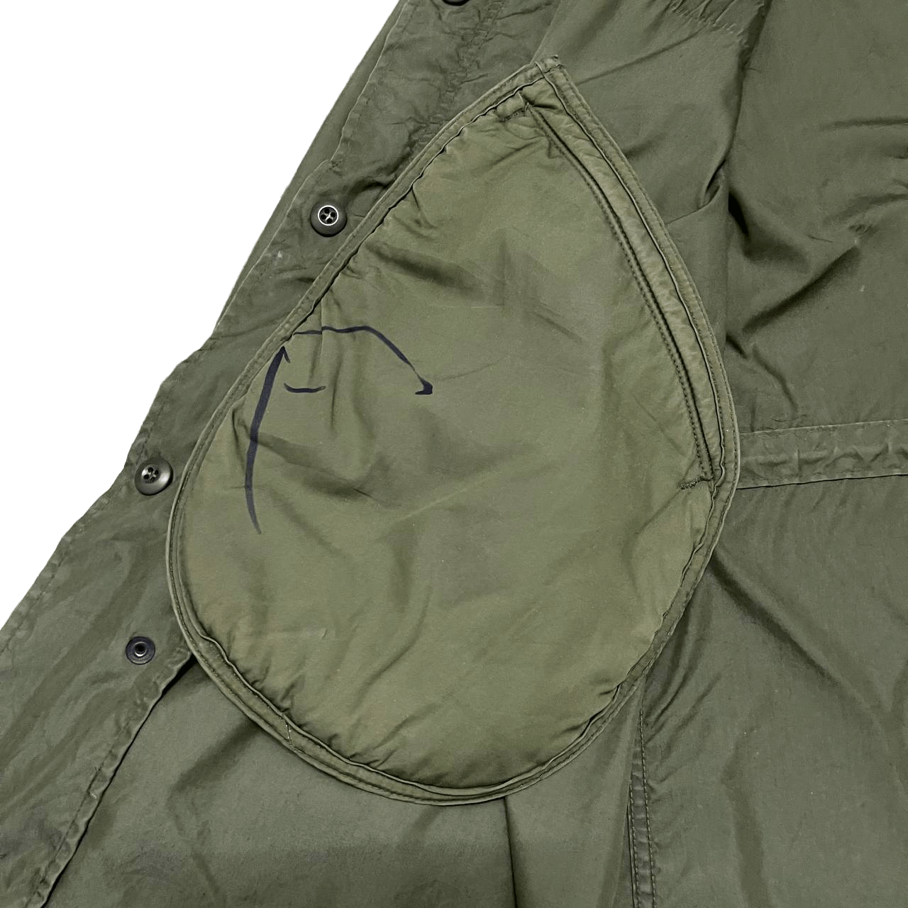 Vintage 80's Parkas Fishtail Military Jacket - 11