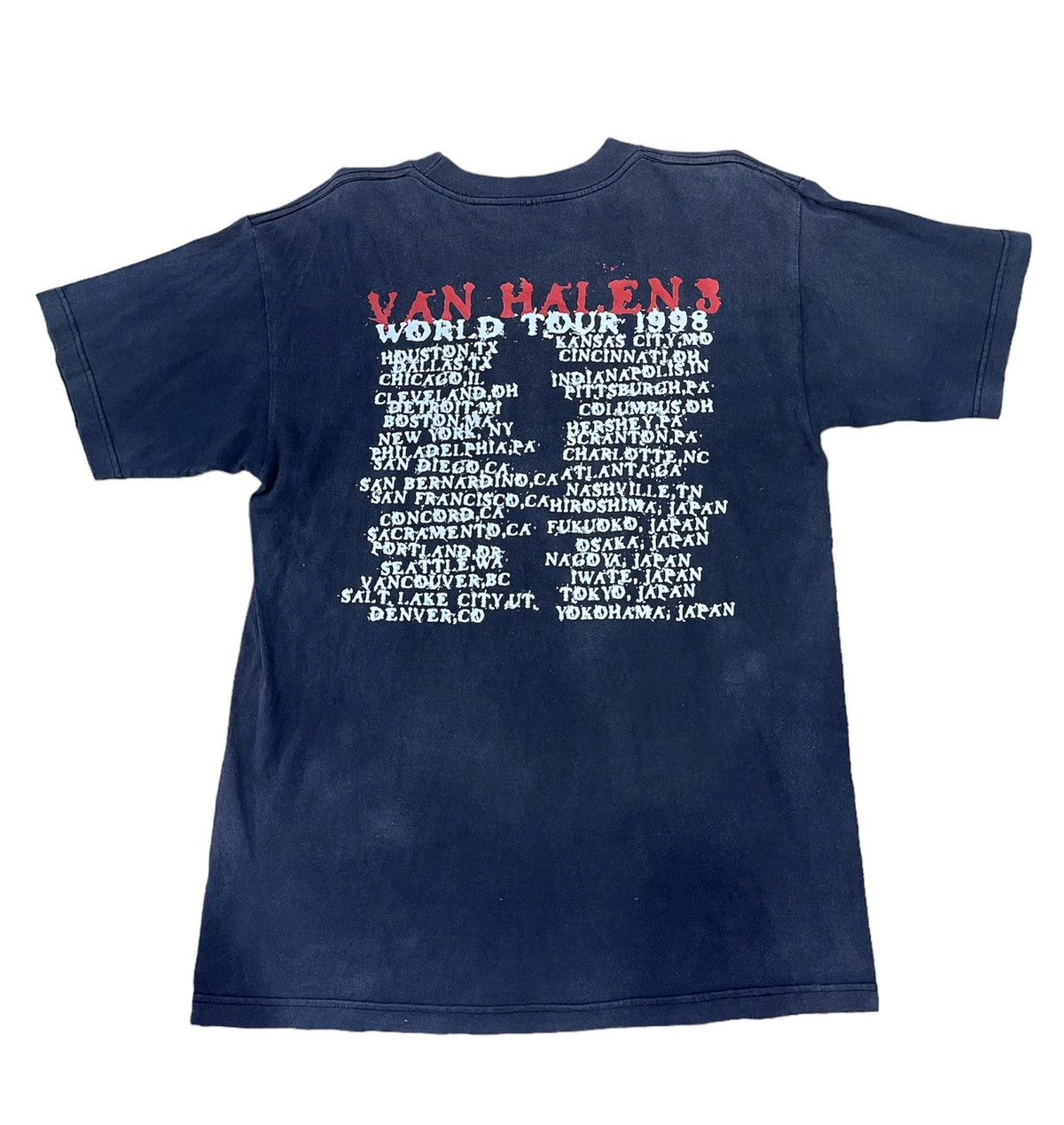 Vintage Van Halen 1998 Tour Tee - 2