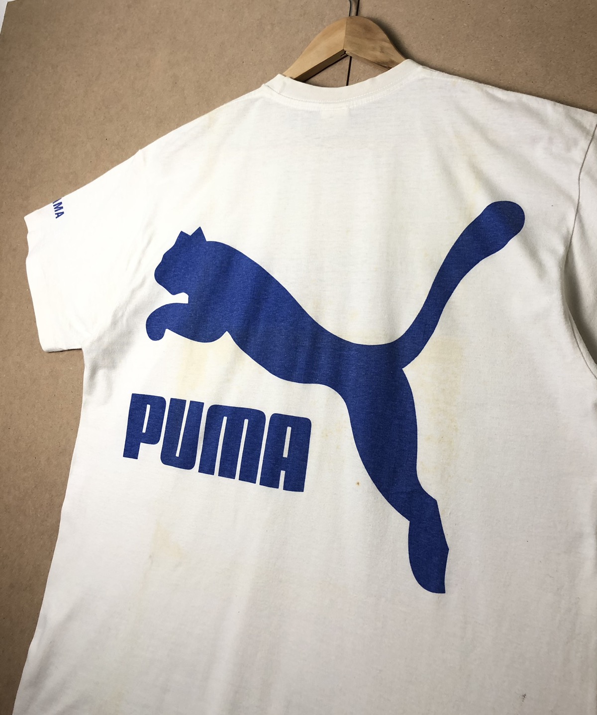 VTG 90s PUMA SHIRT AS FLUGELS WITH SPELL OUT BIG LOGO - 12
