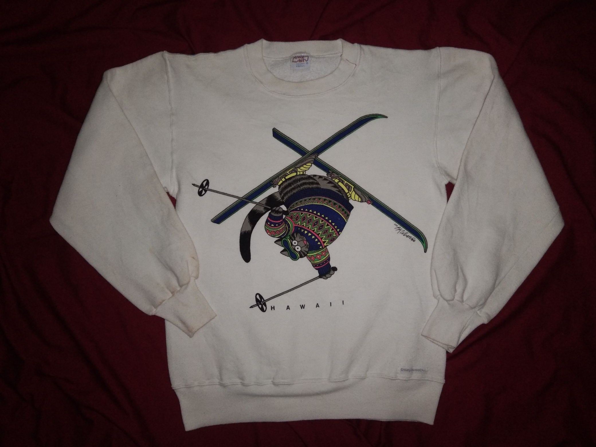 Vintage - VTG Kliban Cats Ski sweatshirt - 2