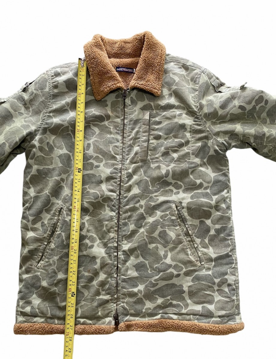Camo - Kriff Mayer Camouflage Like Bape Sherpa Fleece Lined Jacket - 17