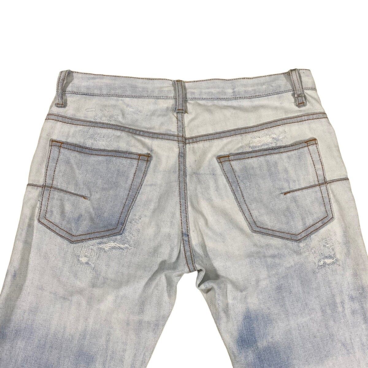 Dior Homme SS06 Dirty Snow Denim Jeans - 17