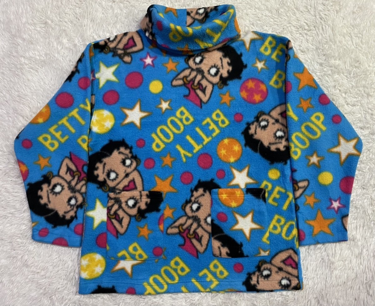 Movie - Betty Boop Fullprint High Collar Pullover - 2