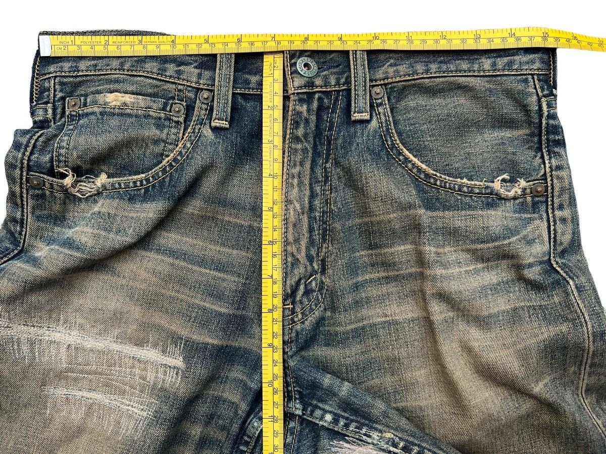 Vintage Levi’s 503 Distressed Rusty Denim Jeans 30x32 - 17