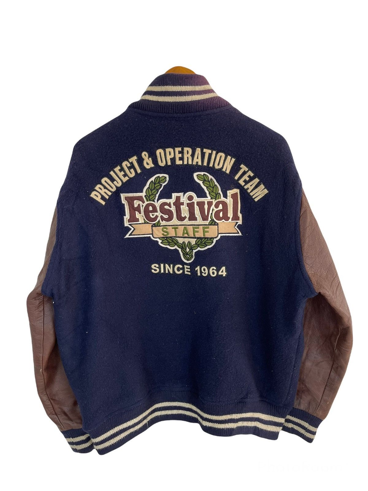 Vintage - 90’s PROJECT & OPERATION TEAM FESTIVAL STAFF VARSITY - 1