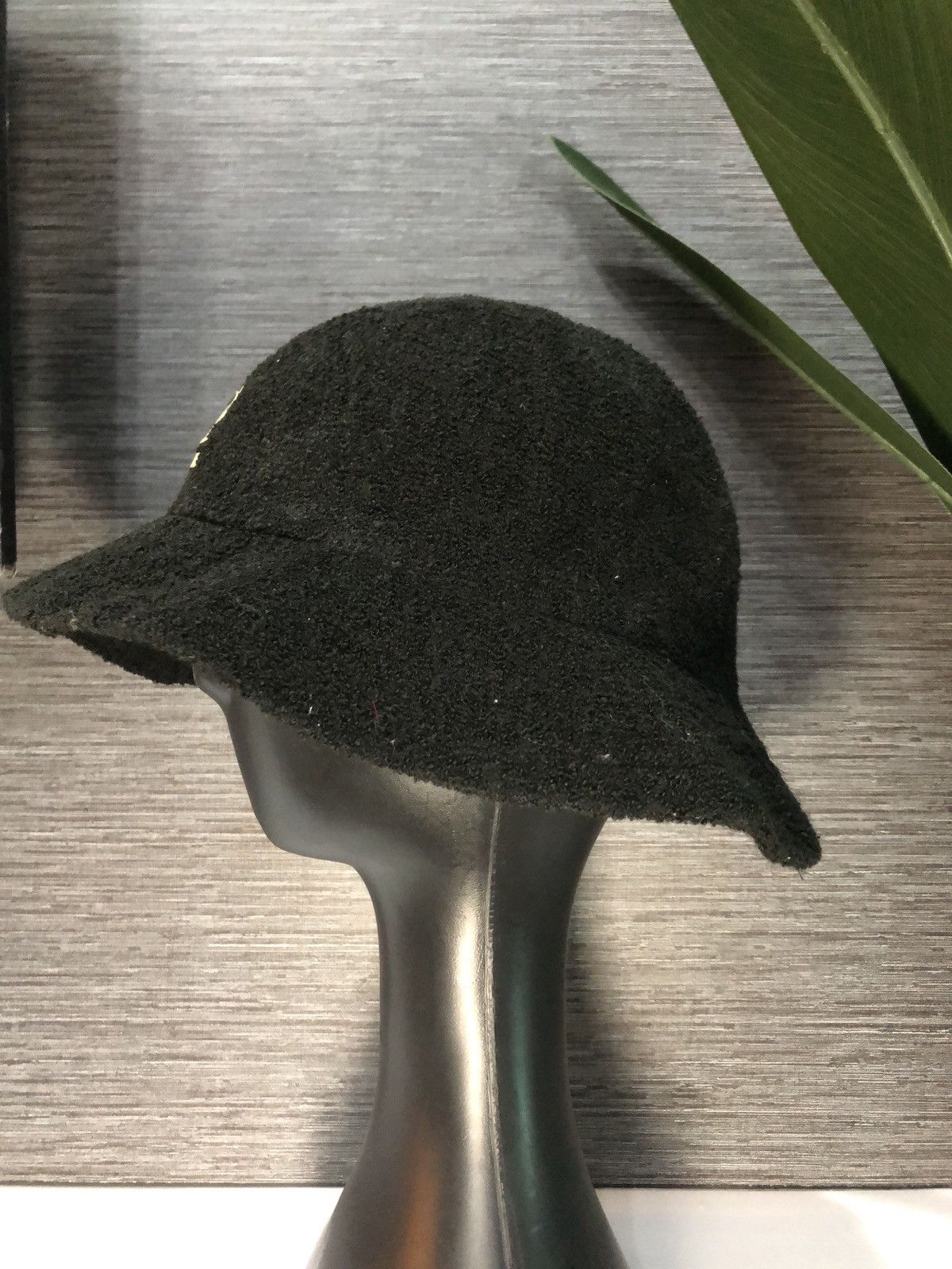 Kangol Black Bucket Hat Cap - 2