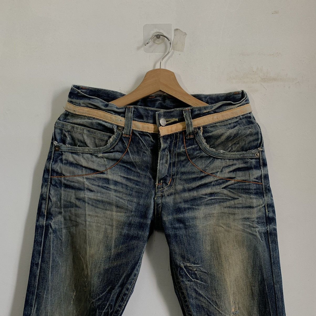 DP 21 Jeans Distressed Denim Jeans - 3