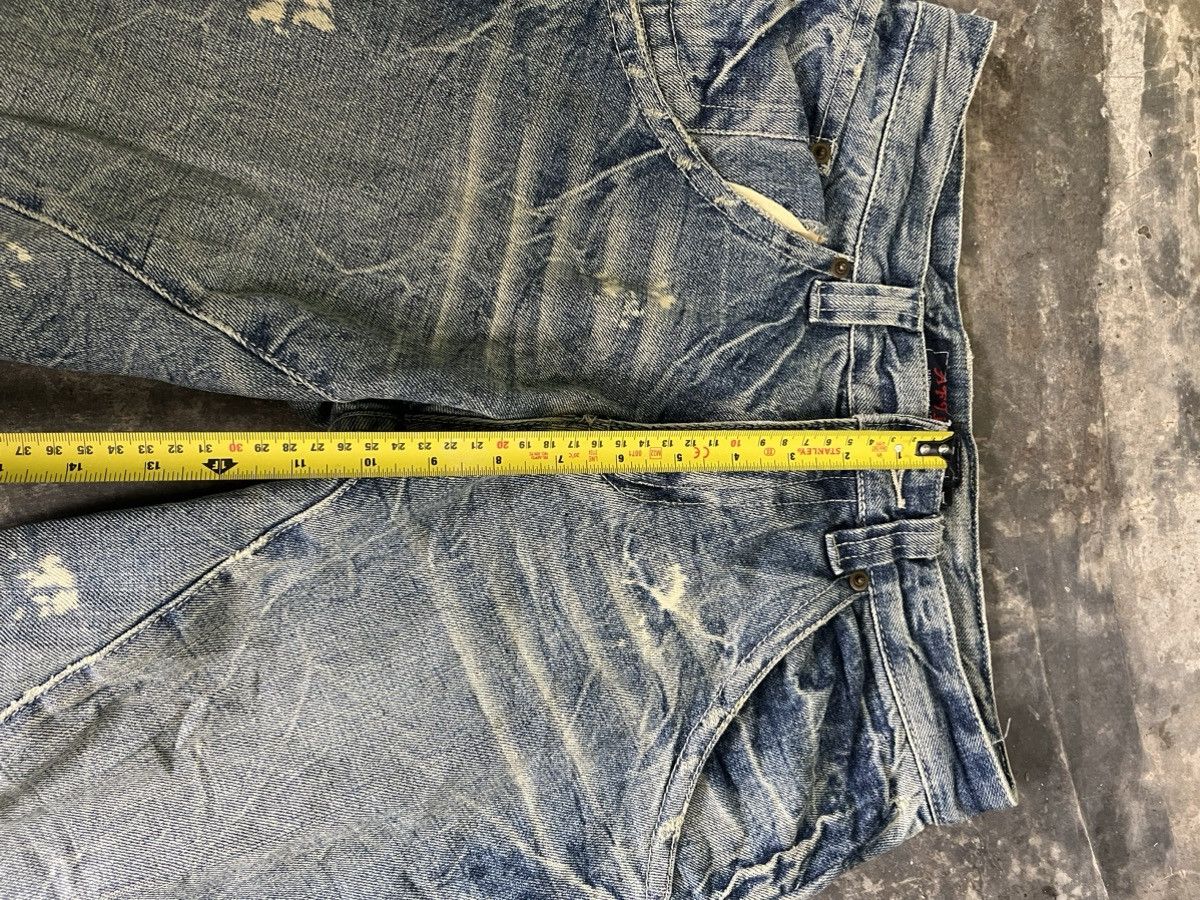 💥Vintage Distressed Banana Cut Denim - 11