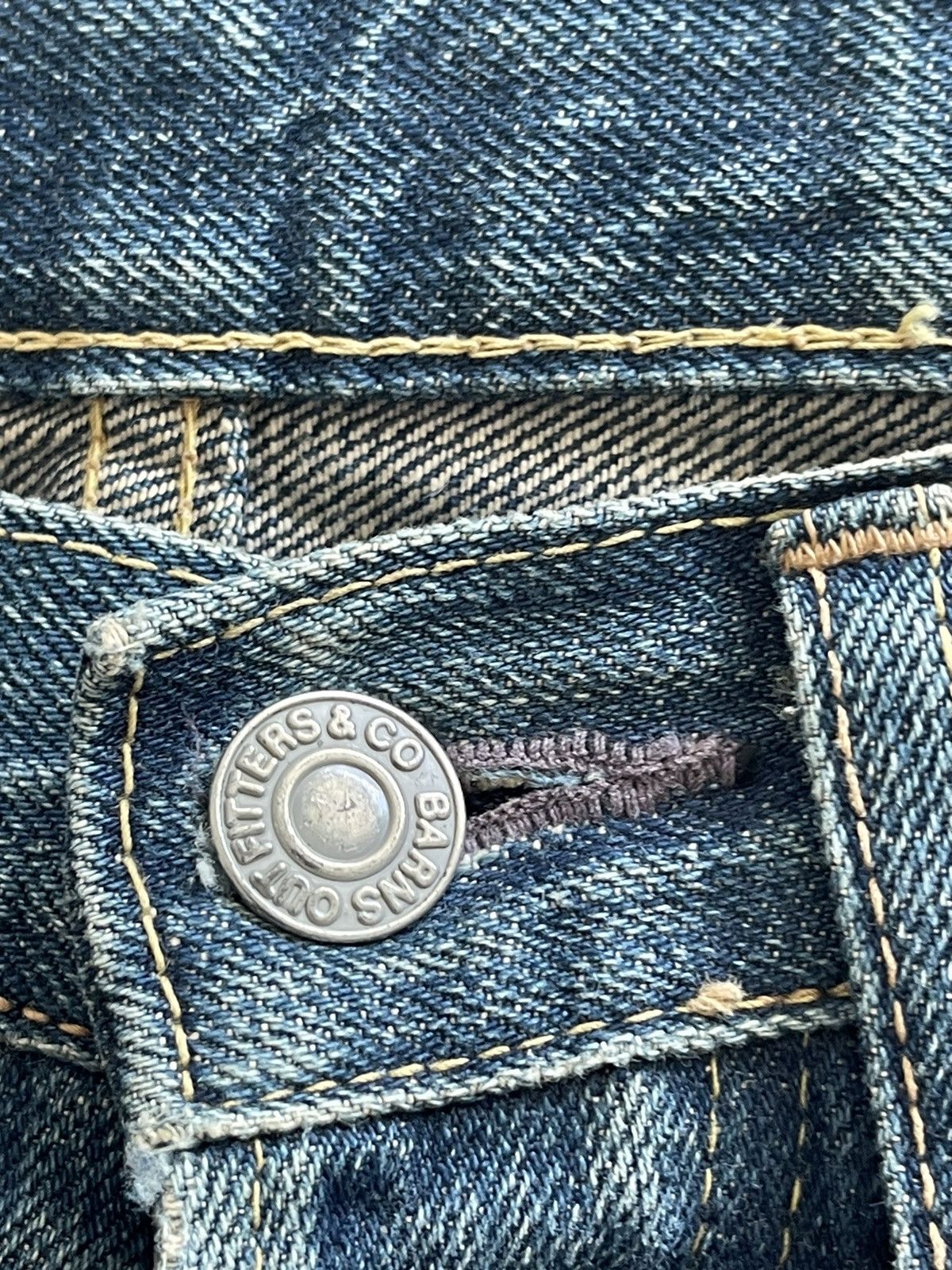 Japanese Brand - JAPANESE REPRO DENIM JEANS, BARNS OUTFITTERS & CO BRAND - 7
