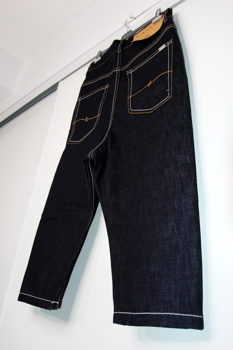 BNWT AW20 LANVIN DROP CROTCH JEANS 30 - 10