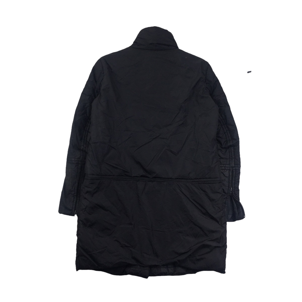 Vtg MAX MARA CO Minimalist Black Made In Italy Puffer Jacket - 7