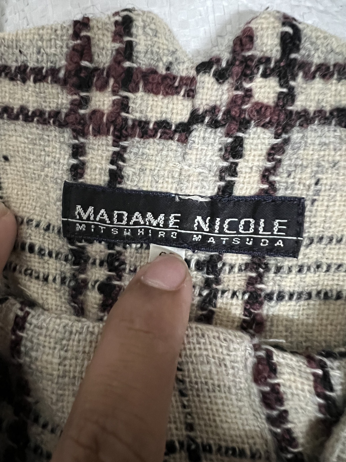 Mitsuhiro Matsuda Madame Nicole Wool Pant - 7
