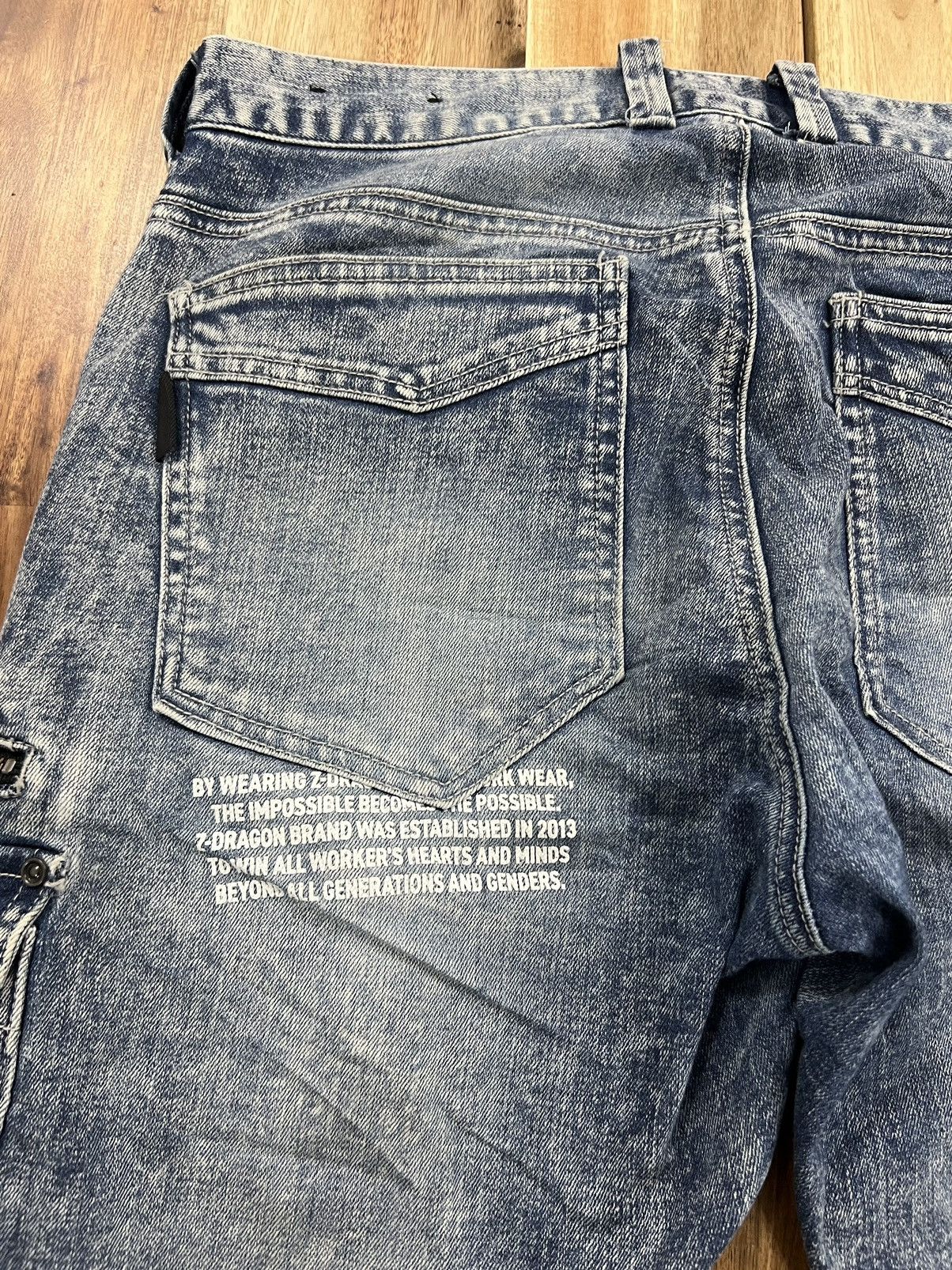 Vintage - Z- Dragon Japanese Brand Denim Jeans - 11