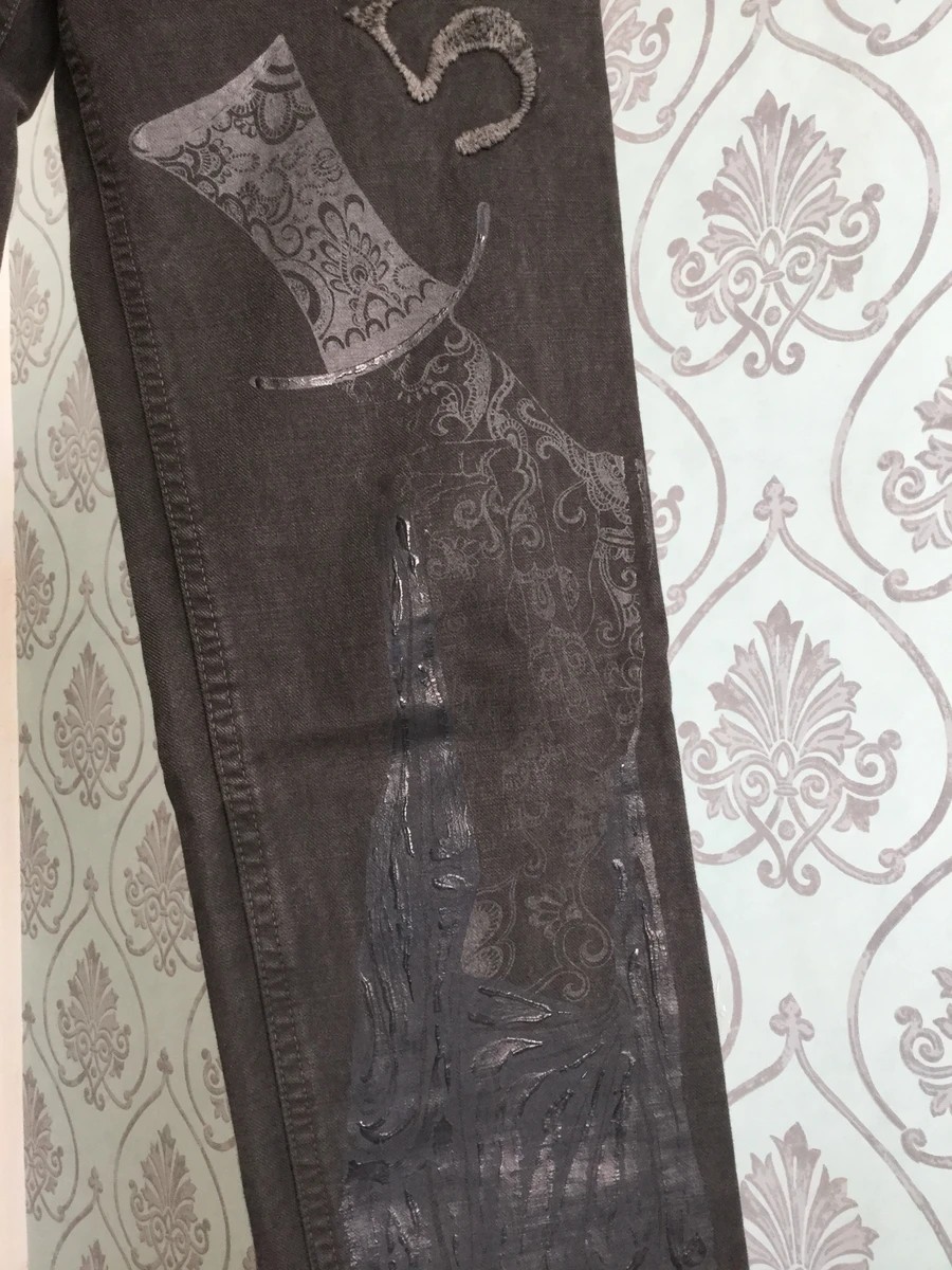 Share Spirit Homme - Handmade fullprinted jeans - 2