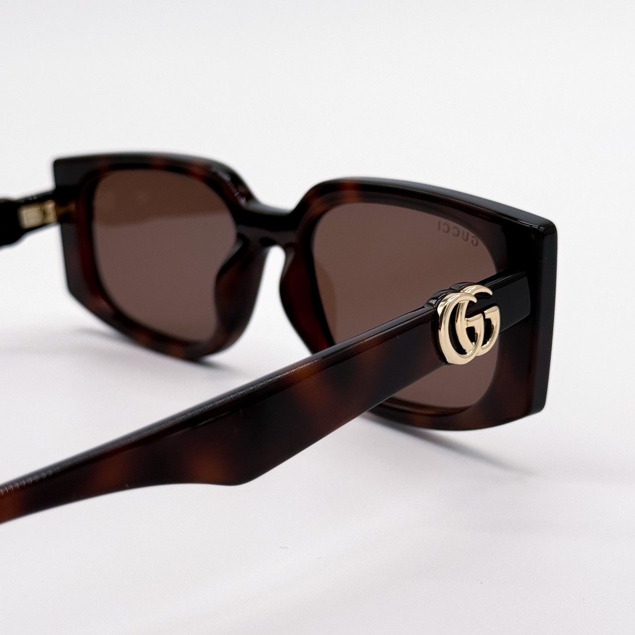 NEW GUCCI GG1534S 002 HAVANA BROWN SQUARE WOMEN SUNGLASSES - 8