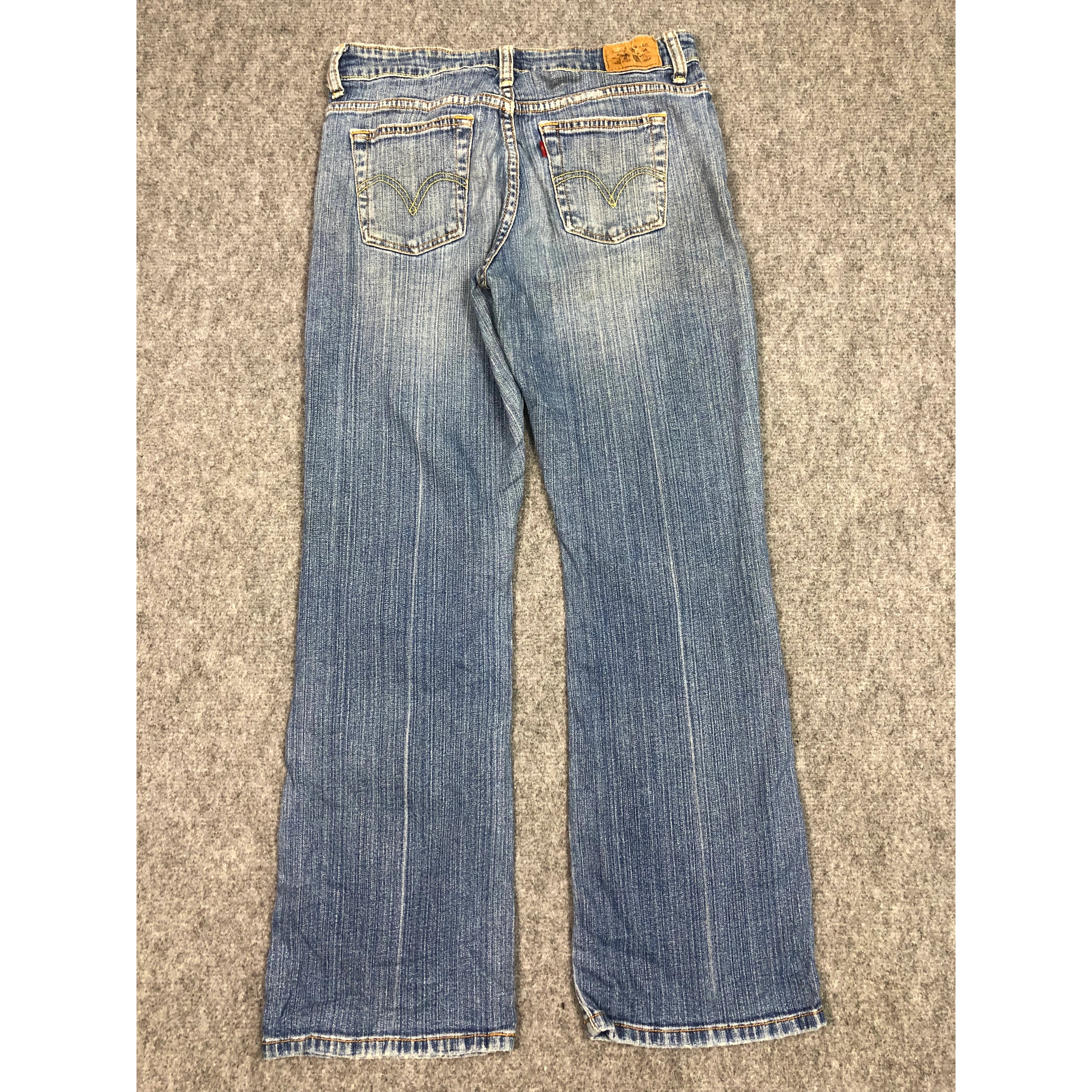 Vintage - Vintage Levis Bootcut Blue Denim Jeans Flare - 2