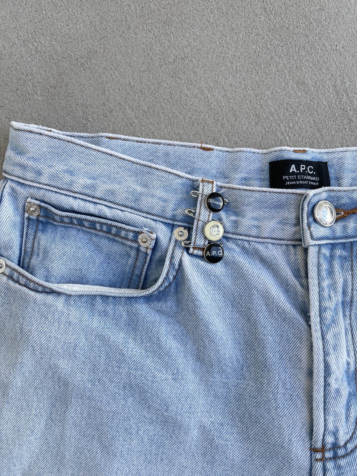 A.P.C. x Jjjjound Petit Standard Flare Denim Jeans - 5