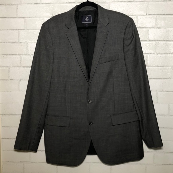 J. Crew - J Crew Thompson Suit Jacket in Worsted Wool - Charcoal - 2