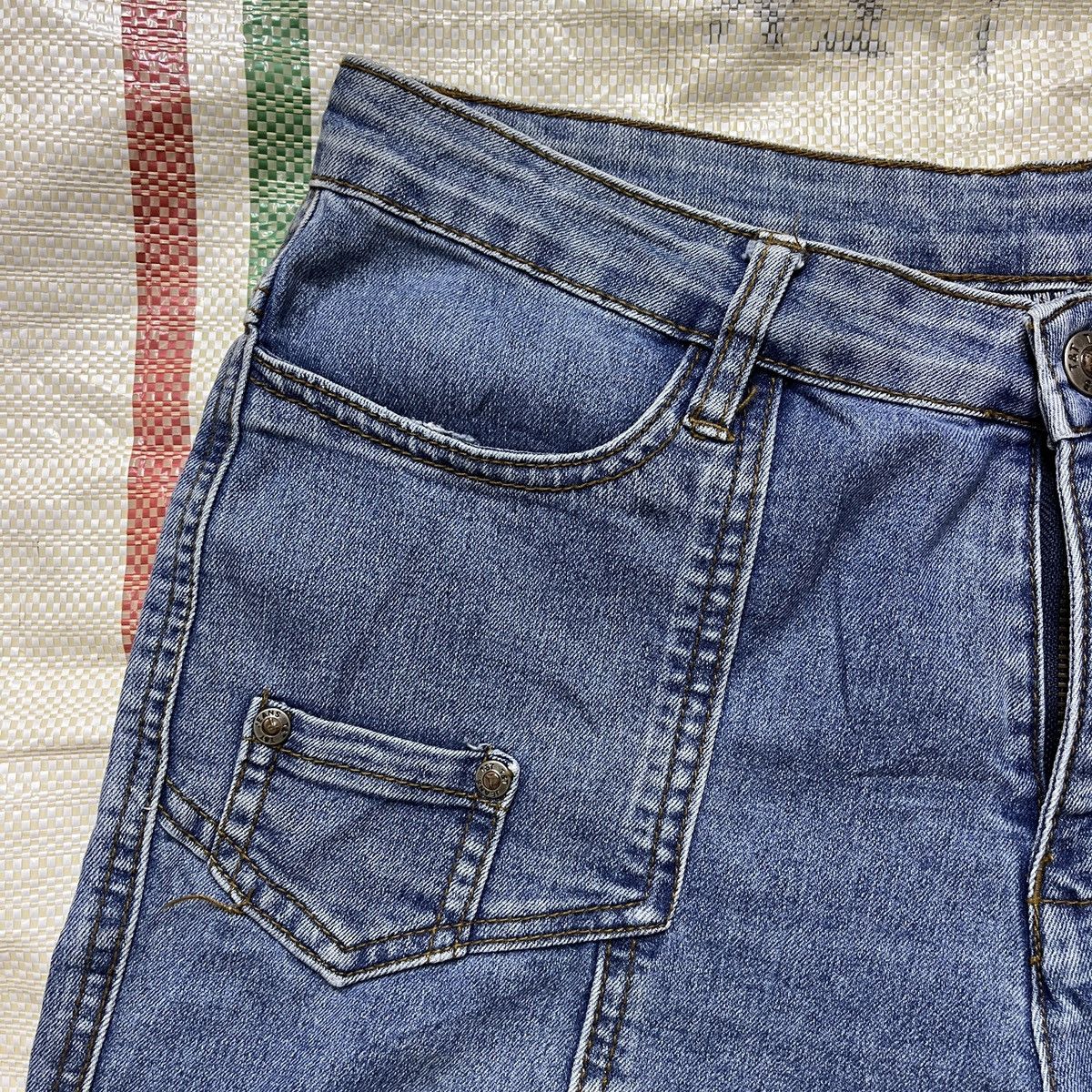 Flared Boot Cut Denim Jeans Japanese Brand - 6