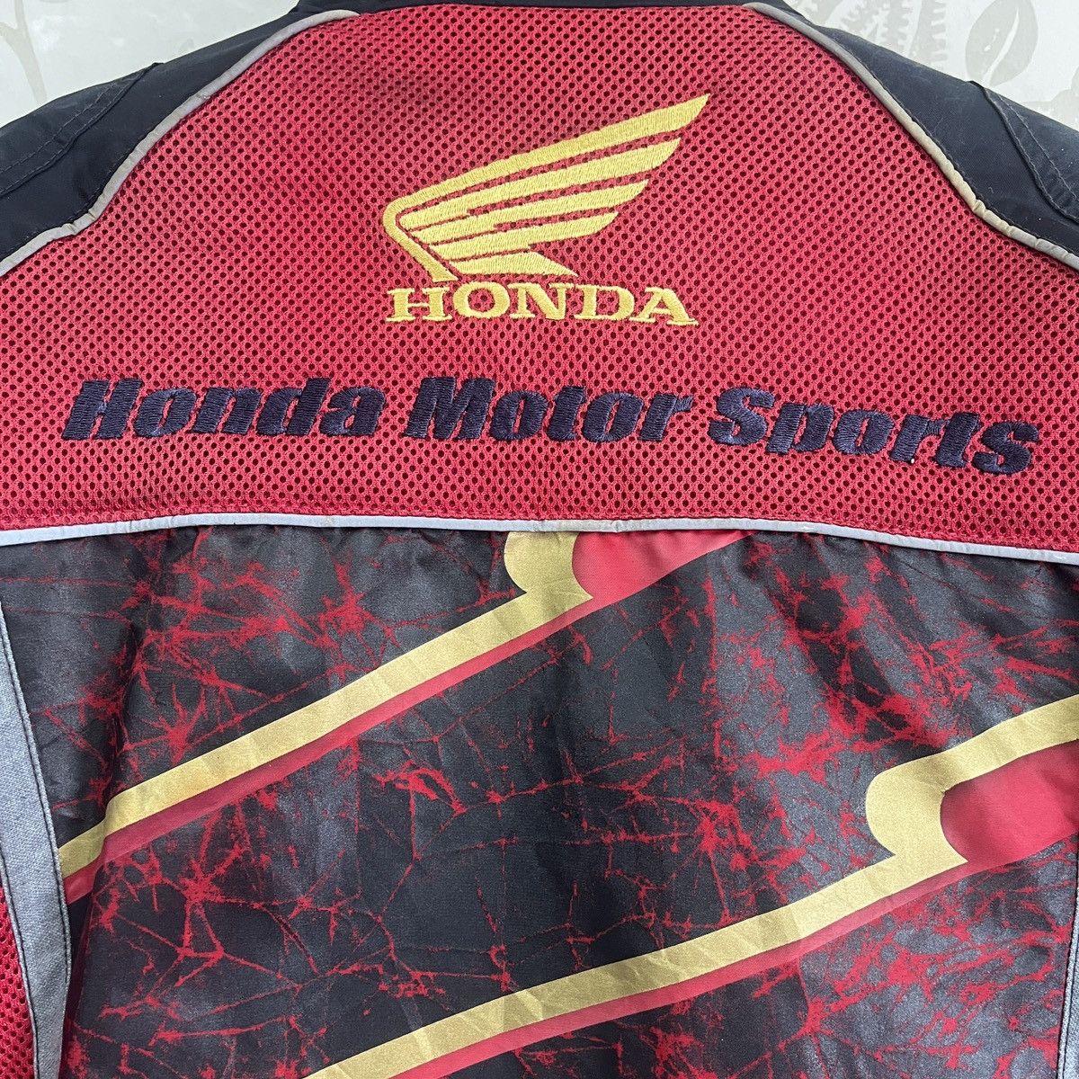 Vintage Honda Motor Sport Mesh Jacket Japan - 20
