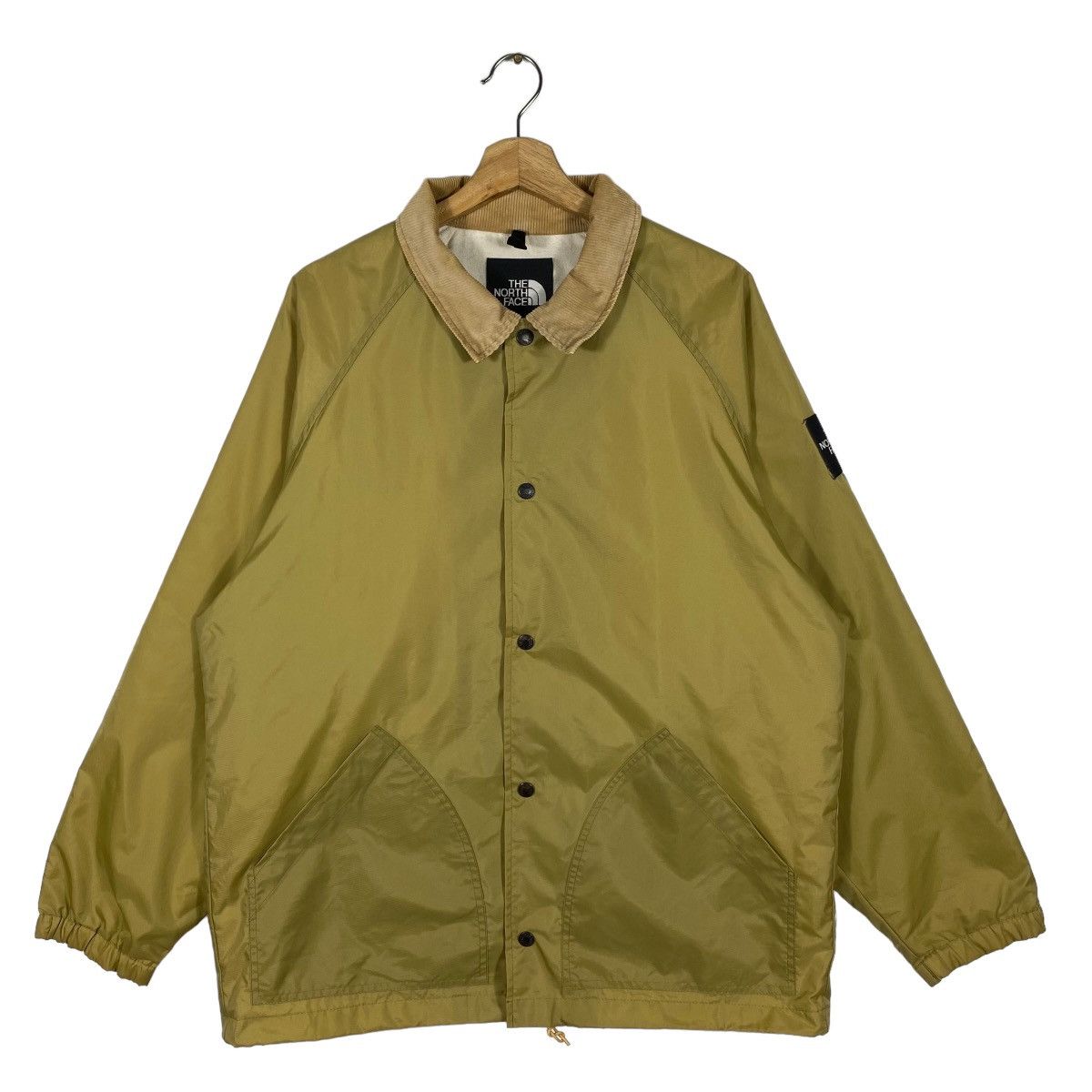 The North Face Snap Button Patch Logo Light Jacket - 1