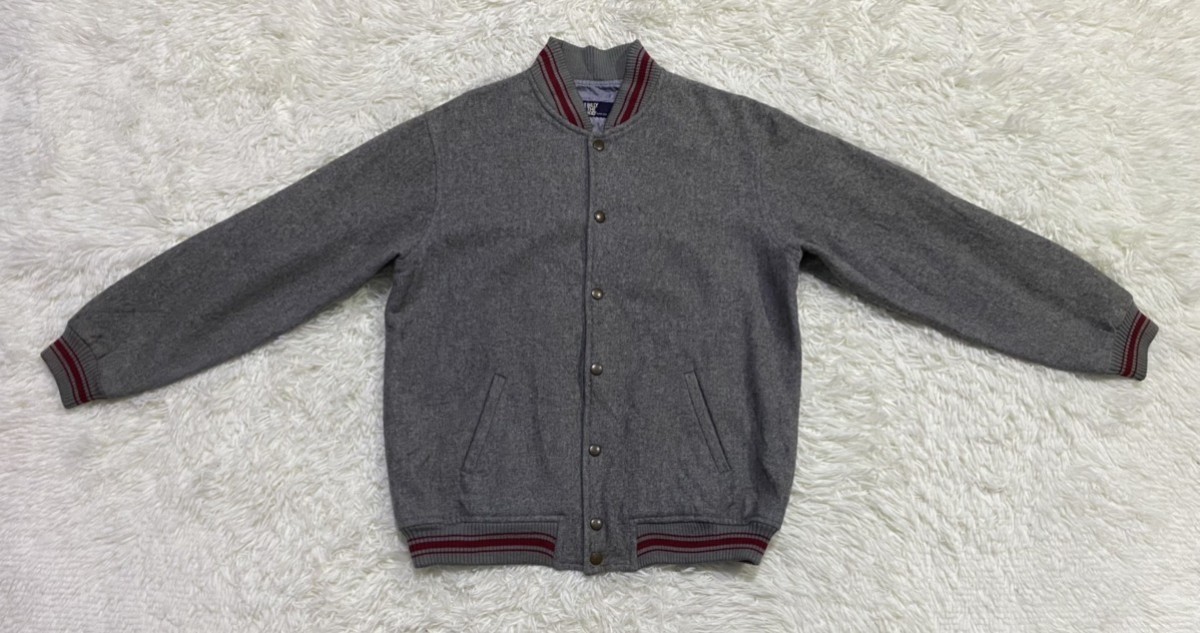 Japanese Brand - Billy The Kid Wool Blend Baseball Varsity Jacket - 1