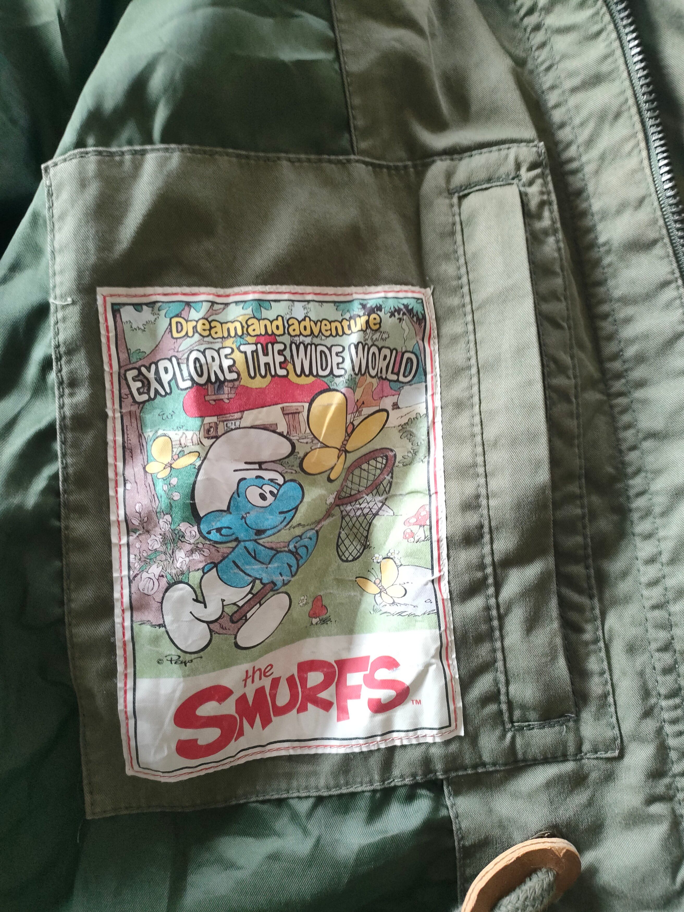 Movie - Whole Hauss The Smurfs Cartoon Military Style Jacket - 13