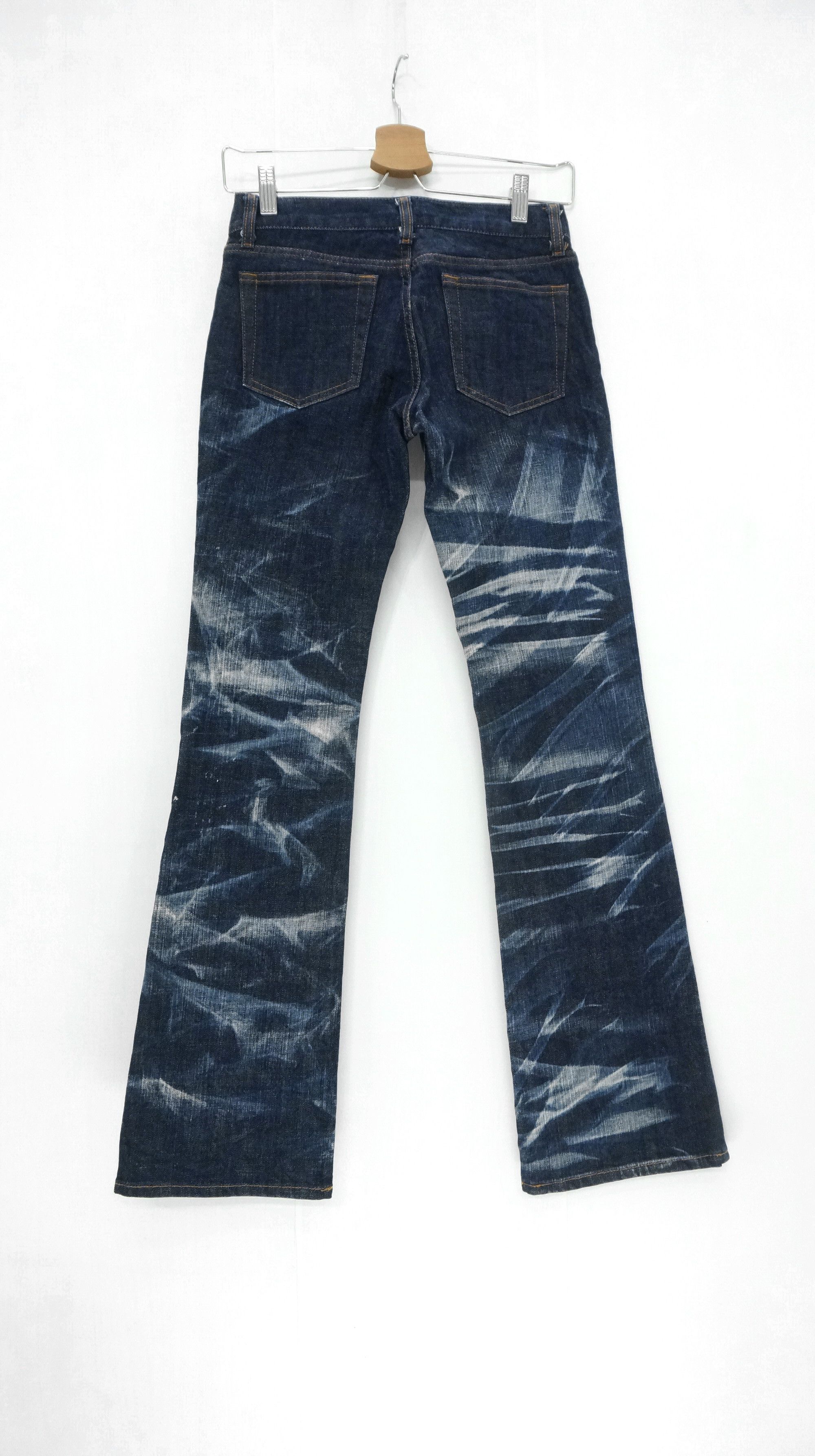 🔥🔥 UNIQLO Acid Wash Skinny Bootcut Jeans - 3