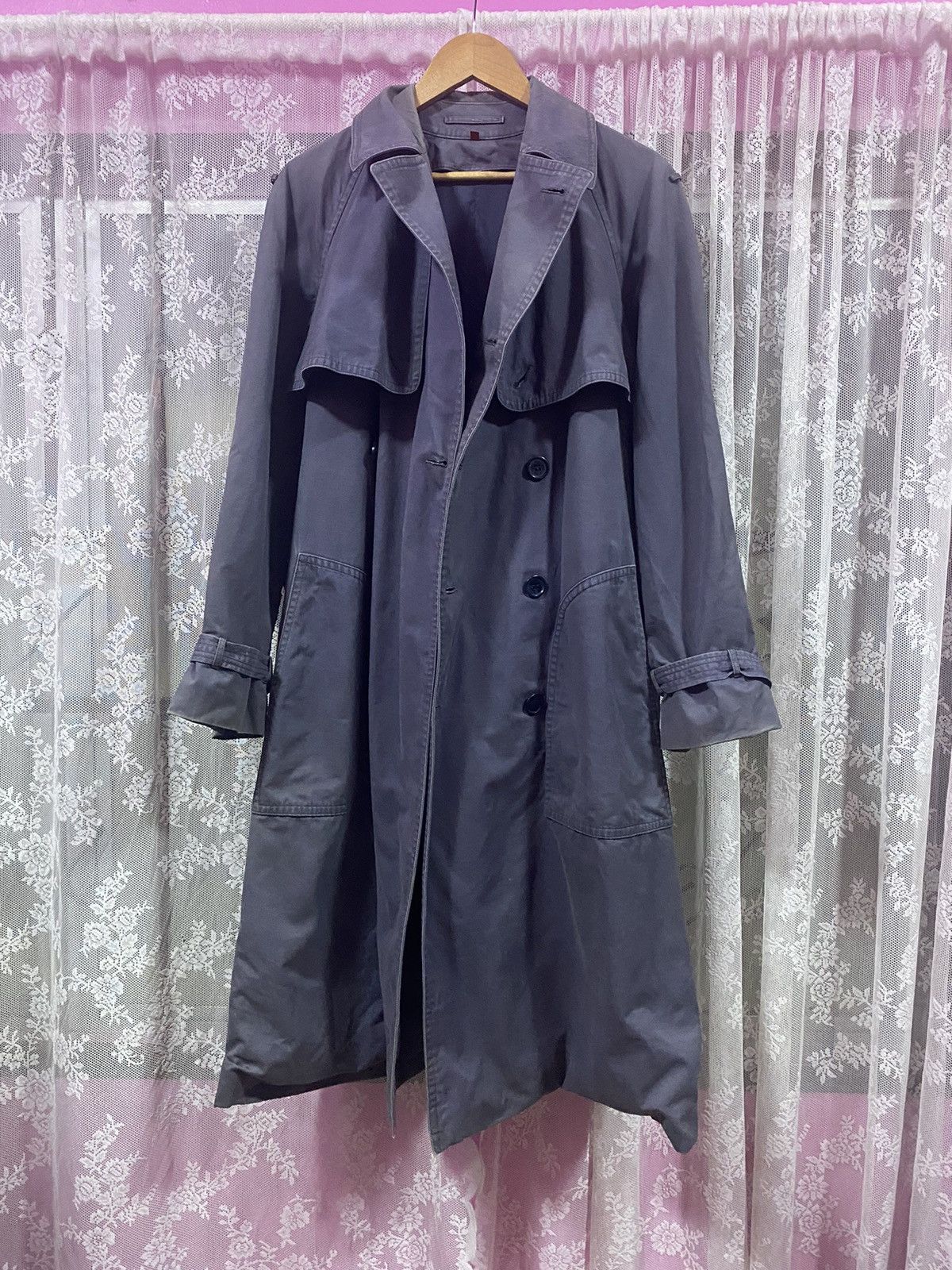Vintage - Yves Saint Laurent Double Breasted Trench Coat - 3