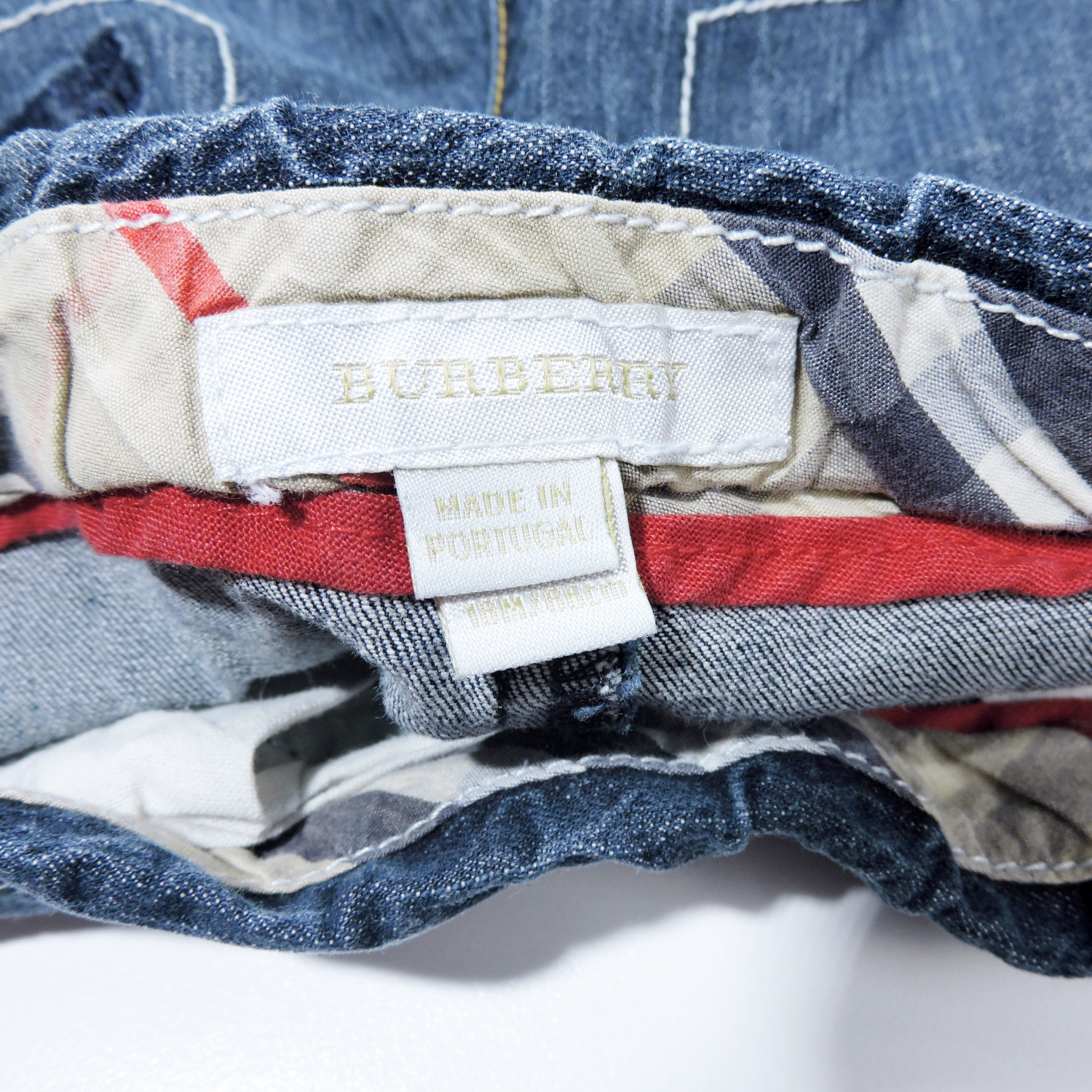 BURBERRY DENIM LONG PANTS - 3